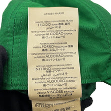 Load image into Gallery viewer, GUCCI Interlocking G Baseball Cap Size XXS Green/White673081 Cotton Leather