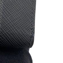 Load image into Gallery viewer, BURBERRY Check Pattern Compact Wallet Charcoal Grey8062606 Leather