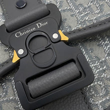 Load image into Gallery viewer, Dior Oblique Gallop Shoulder Bag Gray1ADPO033DOS_H30Q Canvas Leather