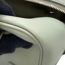 将图像加载到图库查看器中,LOEWE Amazona Square 2-way Bag Light GreenA039N10X03 Calf Leather Size 19