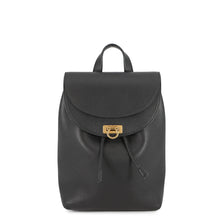 Load image into Gallery viewer, Ferragamo Gancini Backpack Black Leather
