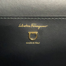 Load image into Gallery viewer, Ferragamo Gancini Backpack Black Leather