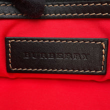 Load image into Gallery viewer, BURBERRY Nova Check Messenger Bag Beige/Black4077391 Nylon Leather