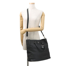 Load image into Gallery viewer, PRADA Vitello Dino Tote Bag Black1BG006 Leather