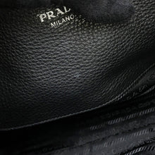 Load image into Gallery viewer, PRADA Vitello Dino Tote Bag Black1BG006 Leather