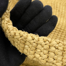 Load image into Gallery viewer, PRADA Crochet Tote Bag Beige1BG392 Raffia