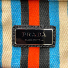 Load image into Gallery viewer, PRADA Stripe shoulder bag Multicolor2VH147 Canvas