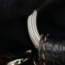 将图像加载到图库查看器中,PRADA Logo Shoulder Bag BlackBT0531 Leather