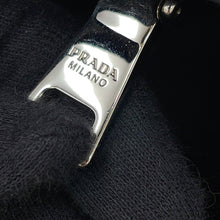 将图像加载到图库查看器中,PRADA Canapa 2way Bag Black1BG439 Canvas