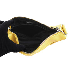 将图像加载到图库查看器中,PRADA Triangle Shoulder Bag Yellow2VH155 Saffiano LeatherLeather