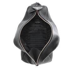 Load image into Gallery viewer, PRADA Vitello Dino Triangle Backpack Black2VZ099 Leather