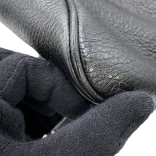 Load image into Gallery viewer, PRADA Vitello Dino Triangle Backpack Black2VZ099 Leather