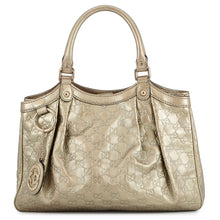 Load image into Gallery viewer, GUCCI Guccissima Sukey Handbag Gold/Beige211944 Leather