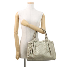 Load image into Gallery viewer, GUCCI Guccissima Sukey Handbag Gold/Beige211944 Leather