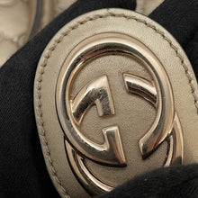 Load image into Gallery viewer, GUCCI Guccissima Sukey Handbag Gold/Beige211944 Leather