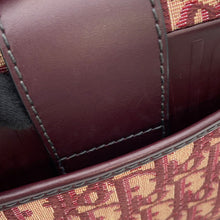 Load image into Gallery viewer, Dior Oblique Montaigne Shoulder Bag BordeauxM9203UTZQ Canvas Leather