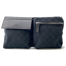 将图像加载到图库查看器中,GUCCI Cherie line Crossbody Bag Black285566 GG Canvas