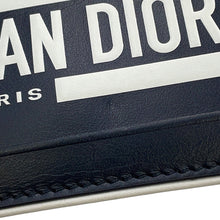 Load image into Gallery viewer, Dior Vibe Key & Coin Purse Navy/WhiteS6214OSGQ Leather