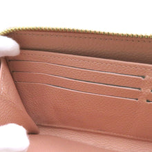 将图像加载到图库查看器中,LOUIS VUITTON Zippy Wallet Rose Trianone/CrèmeM81645 Bicolor Monogram Empreinte Leather