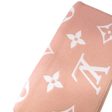将图像加载到图库查看器中,LOUIS VUITTON Zippy Wallet Rose Trianone/CrèmeM81645 Bicolor Monogram Empreinte Leather
