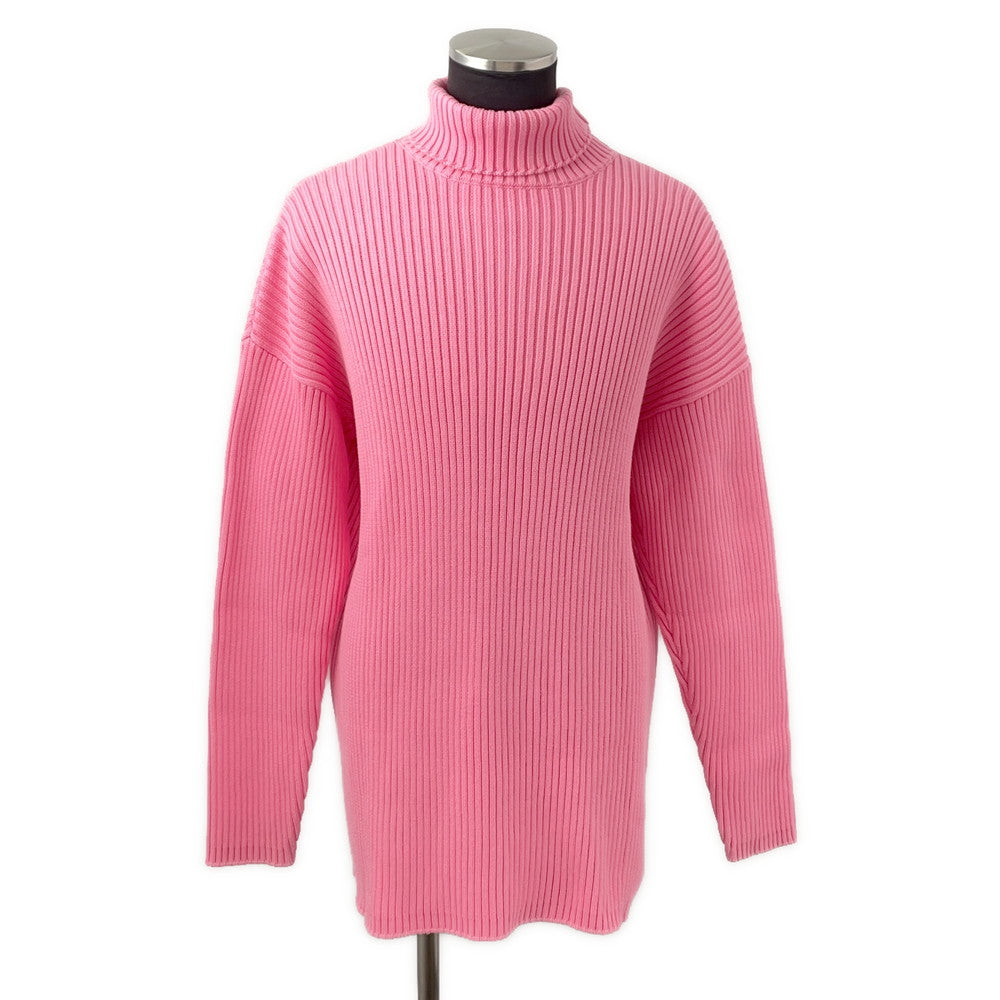 BALENCIAGA Logo Oversized Knit Size XS Pink583089 Cotton100%– GALLERY RARE  Global Online Store