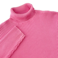 Load image into Gallery viewer, BALENCIAGA Logo Oversized Knit Size XS Pink583089 Cotton100%