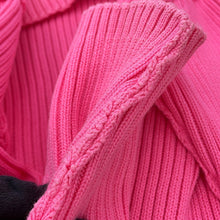 Load image into Gallery viewer, BALENCIAGA Logo Oversized Knit Size XS Pink583089 Cotton100%