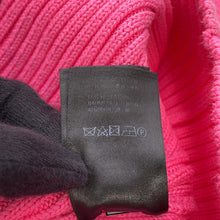 Load image into Gallery viewer, BALENCIAGA Logo Oversized Knit Size XS Pink583089 Cotton100%