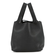 Load image into Gallery viewer, HERMES Picotin Lock Black Taurillon Clemence Size MM