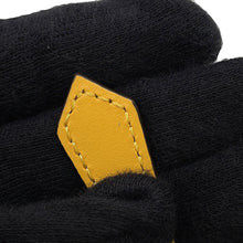 将图像加载到图库查看器中,FENDI Fragment Hiroshi Fujiwara Collaboration Baguette Slim Clutch Yellow/Brown8BS073 Canvas