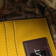 将图像加载到图库查看器中,FENDI Fragment Hiroshi Fujiwara Collaboration Baguette Slim Clutch Yellow/Brown8BS073 Canvas