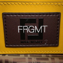 将图像加载到图库查看器中,FENDI Fragment Hiroshi Fujiwara Collaboration Baguette Slim Clutch Yellow/Brown8BS073 Canvas