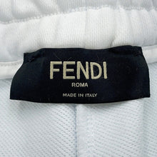 将图像加载到图库查看器中,FENDI FF Switch Knitted Fabric Shorts Size XS White/BrownFAB656 Cotton 86% Polyester 14%