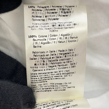 Load image into Gallery viewer, FENDI FF switching hoodie Size S White/BrownFAF681 Cotton 86% Polyester 14%