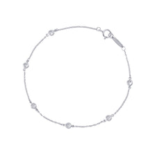 Load image into Gallery viewer, TIFFANY&Co. Elsa Peretti Diamond by the Yard Bracelet60099275 Pt950