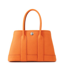 将图像加载到图库查看器中,HERMES Neo Garden Orange minyan Negonda Leather Size 23
