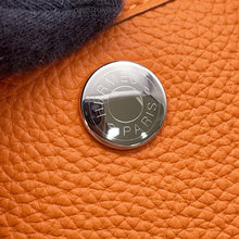 将图像加载到图库查看器中,HERMES Neo Garden Orange minyan Negonda Leather Size 23