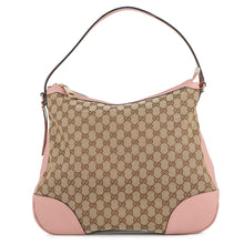 将图像加载到图库查看器中,GUCCI Micro GG One Shoulder Bag Beige/Pink449244 GG Canvas Leather
