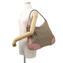 将图像加载到图库查看器中,GUCCI Micro GG One Shoulder Bag Beige/Pink449244 GG Canvas Leather