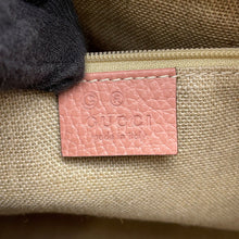 将图像加载到图库查看器中,GUCCI Micro GG One Shoulder Bag Beige/Pink449244 GG Canvas Leather
