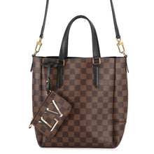 Load image into Gallery viewer, LOUIS VUITTON Belmont NV NoirN60348 Damier Ebene Canvas Size BB