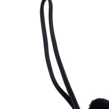 Load image into Gallery viewer, HERMES buddy punk Black Lambskin Mouton