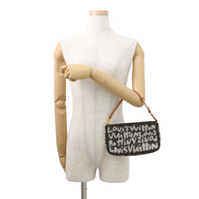 Load image into Gallery viewer, LOUIS VUITTON Pochette Accessoires White/BrownM92192 Monogram・Graffiti