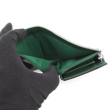 Load image into Gallery viewer, GUCCI Japan Limited Edition Yuko Higuchi Bicolor Small Wallet Light Gray/Green/Purple860650 Leather