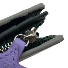 Load image into Gallery viewer, GUCCI Japan Limited Edition Yuko Higuchi Bicolor Small Wallet Light Gray/Green/Purple860650 Leather