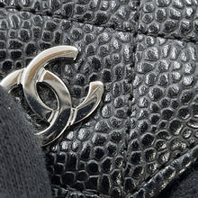 Load image into Gallery viewer, CHANEL Matelasse Chain wallet BlackAP0250 Caviar Leather
