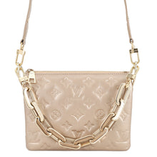 将图像加载到图库查看器中,LOUIS VUITTON Coussin GoldM22396 Lambskin Size BB