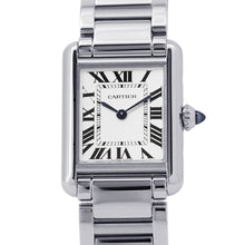 将图像加载到图库查看器中,CARTIER tank mast SM H29.5mm×W22mm Stainless Steel Silver DialWSTA0051