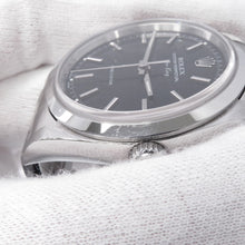 将图像加载到图库查看器中,ROLEX Air-King W34mm Stainless Steel Black Dial14000M