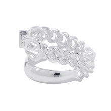 Load image into Gallery viewer, HERMES BoucleSellier Inflexible Ring Size 61/#21 SV925